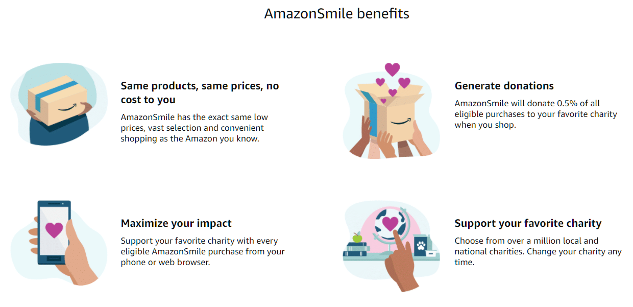 Amazon Smile Benefits Guide