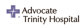 Logo reading Advocate Trinity Hospital