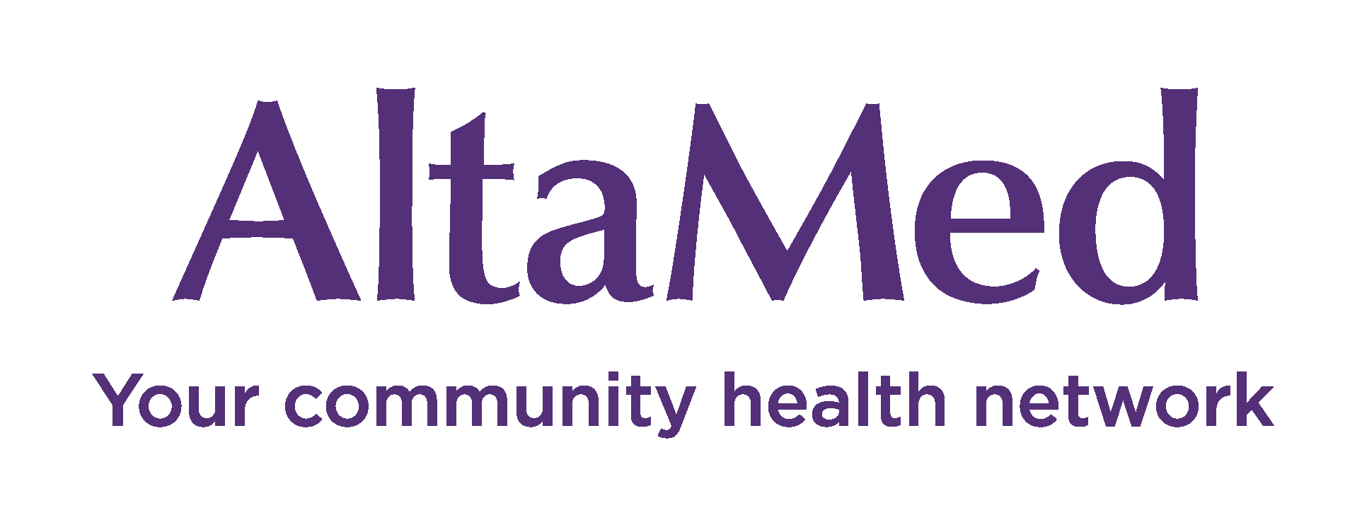 Logo say AltaMed: Your Community Health Network