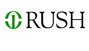 Logo that reads Rush