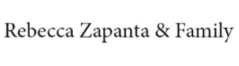 Logo that reads Rebecca Zapanta & Family