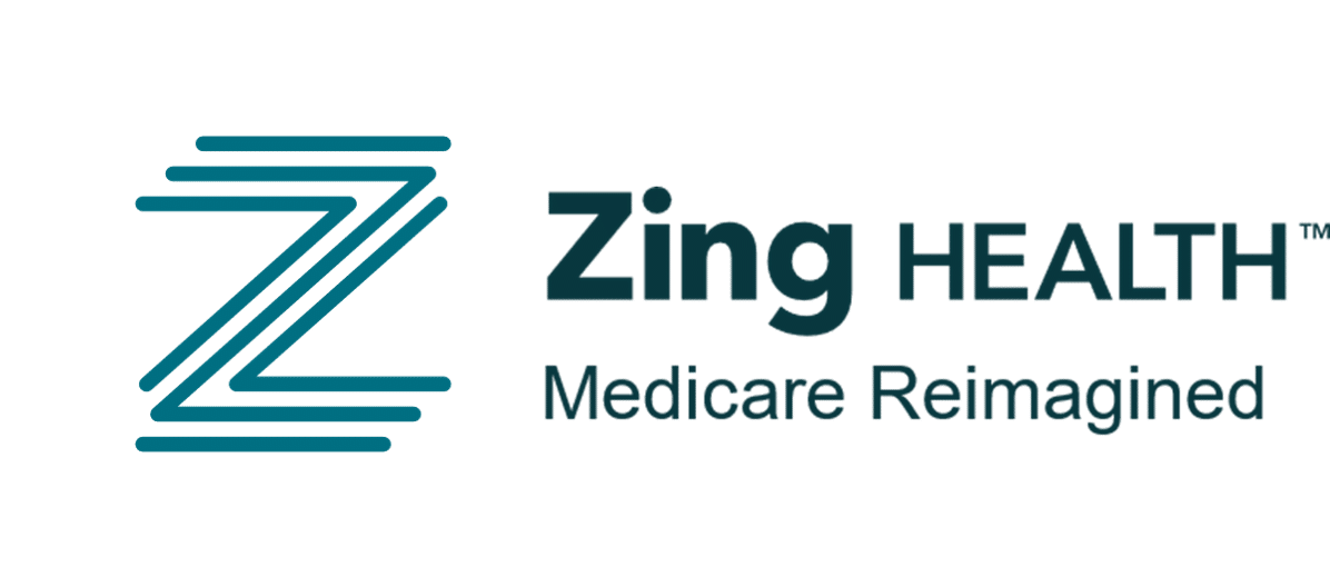 Logo reading Zing Health Medicare Reimagined