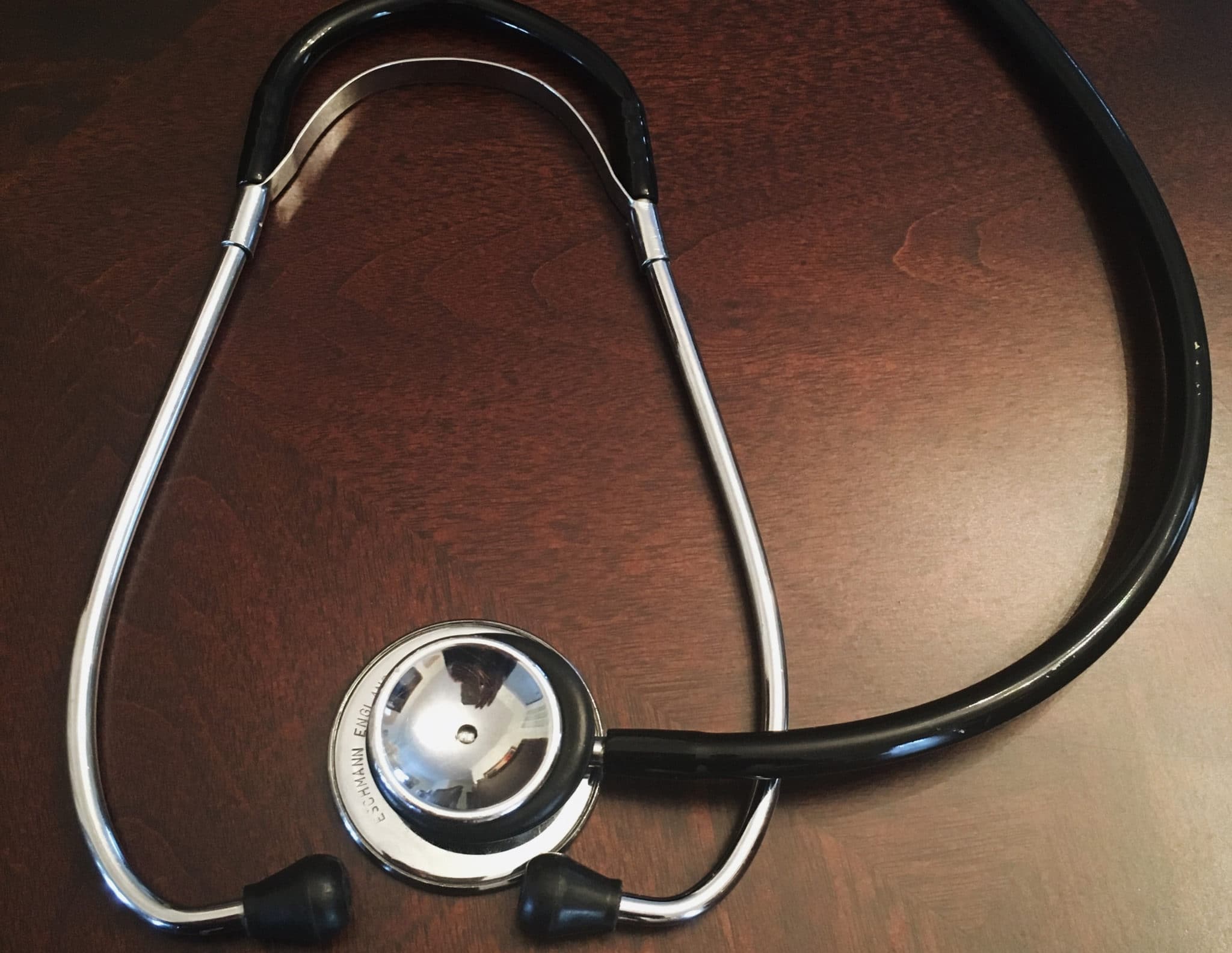 photo of a stethoscope