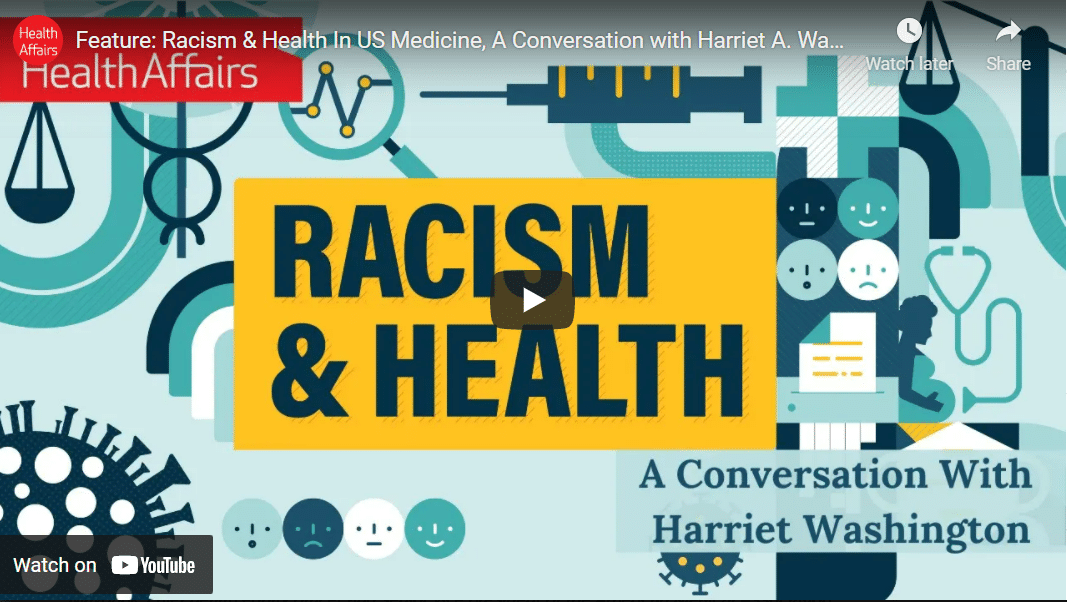 Still video of the Youtube Video of the Racism and Health Video