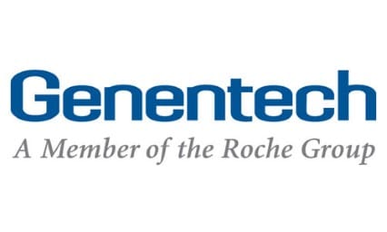 Logo reading Genentech Member of the Roche Group