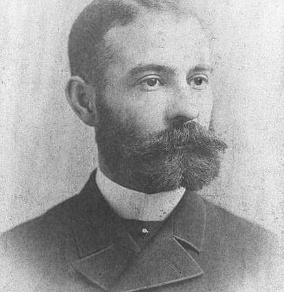 Photo of Daniel Hale Williams with a full beard and moustache