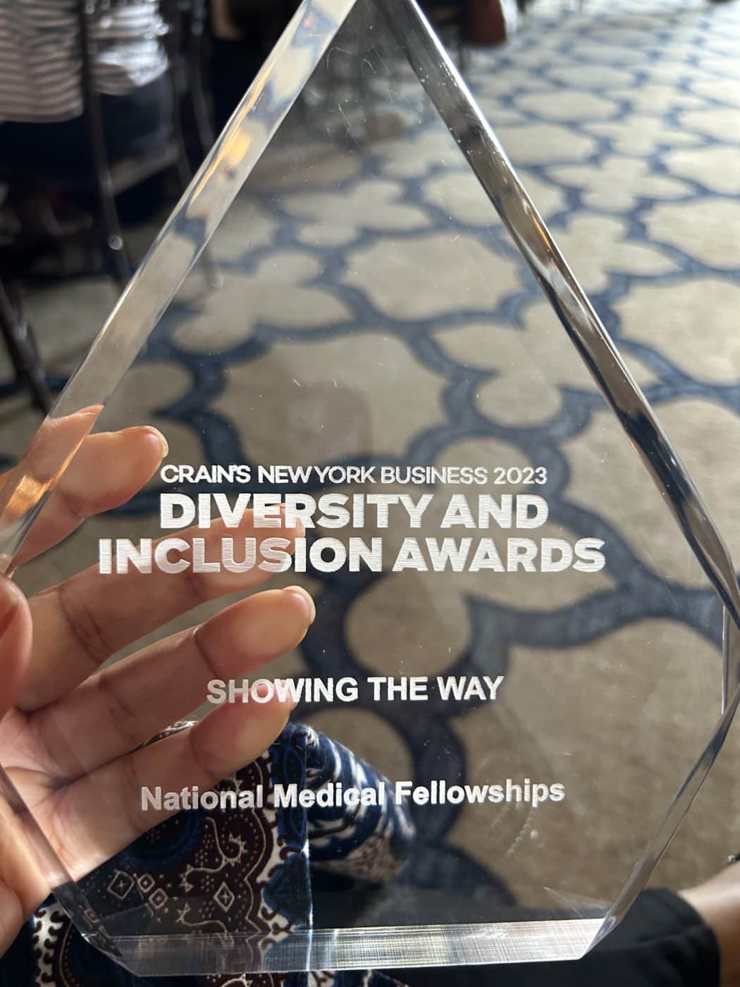 NMF Awarded The Crain’s New York Business Diversity And Inclusion ...