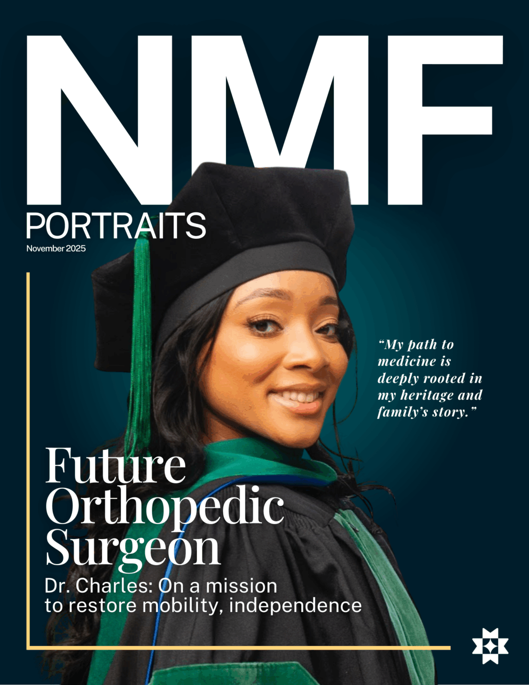 NMF Portraits 2025 November Dr. Antionette Charles